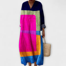 Brunhilde – Vestito in cotone misto senza tempo