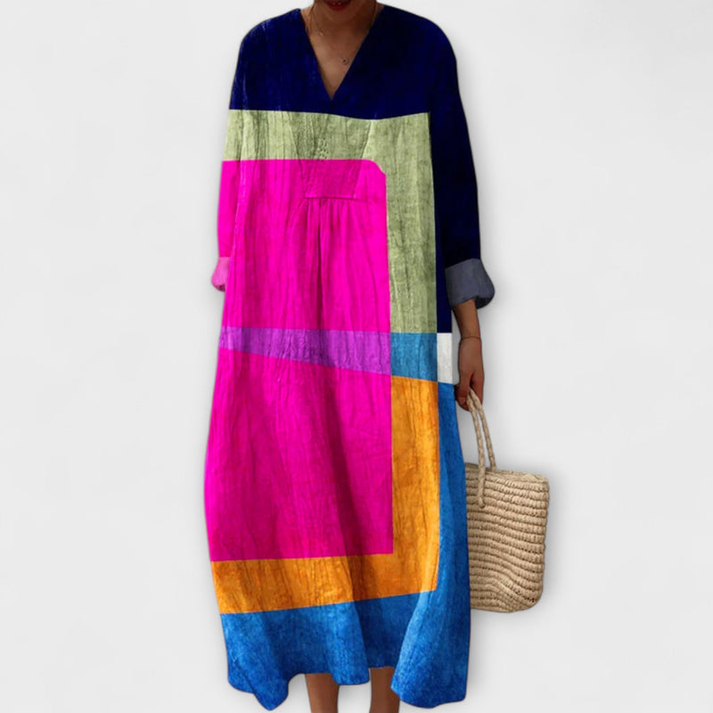 Brunhilde – Vestito in cotone misto senza tempo