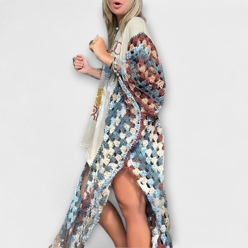 Molly - Maglietta in Crochet Cardina