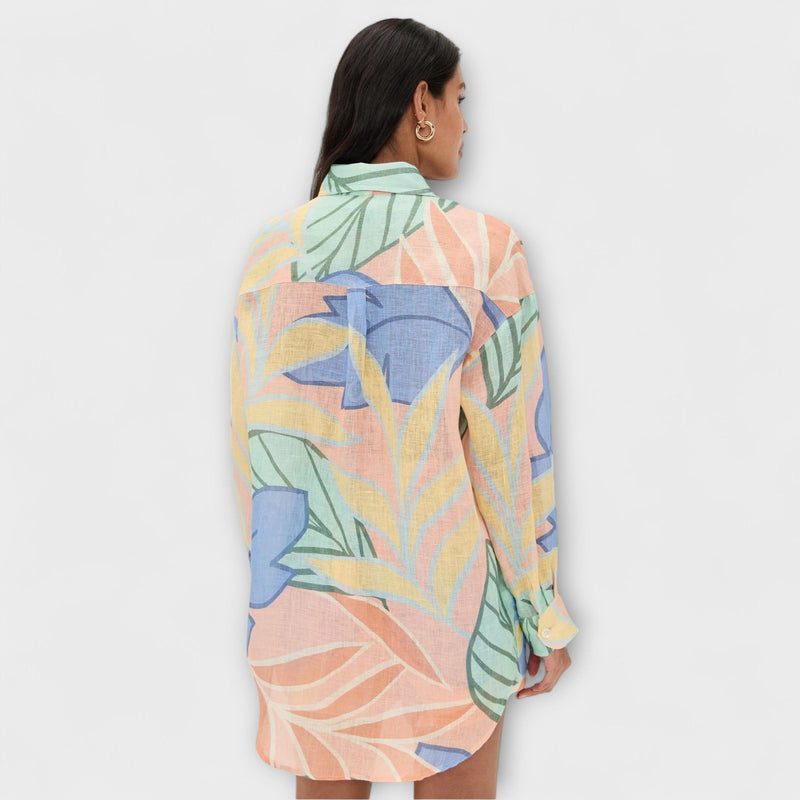 Mary - Completo corto con stampa tropicale di Playa Boyfriend