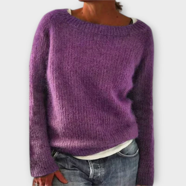 Regine – maglione a maglia di un solo colore