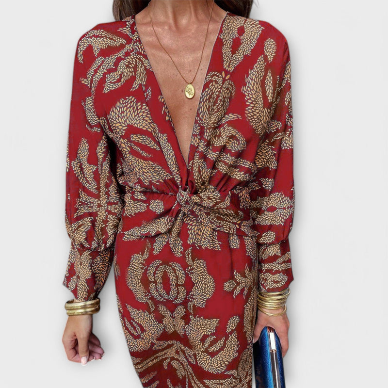 Oriana - Vestito elegante con maniche lunghe