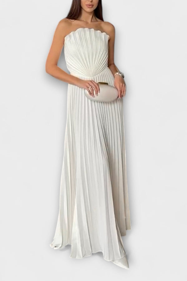 Athena - Elegante vestito plissettato