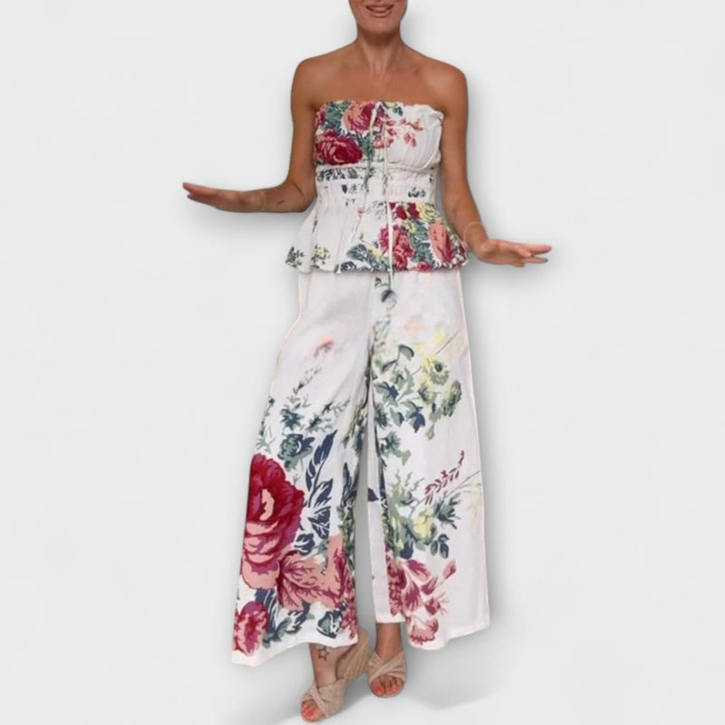Indigo - Completo di Vestito Estivo a Fiori