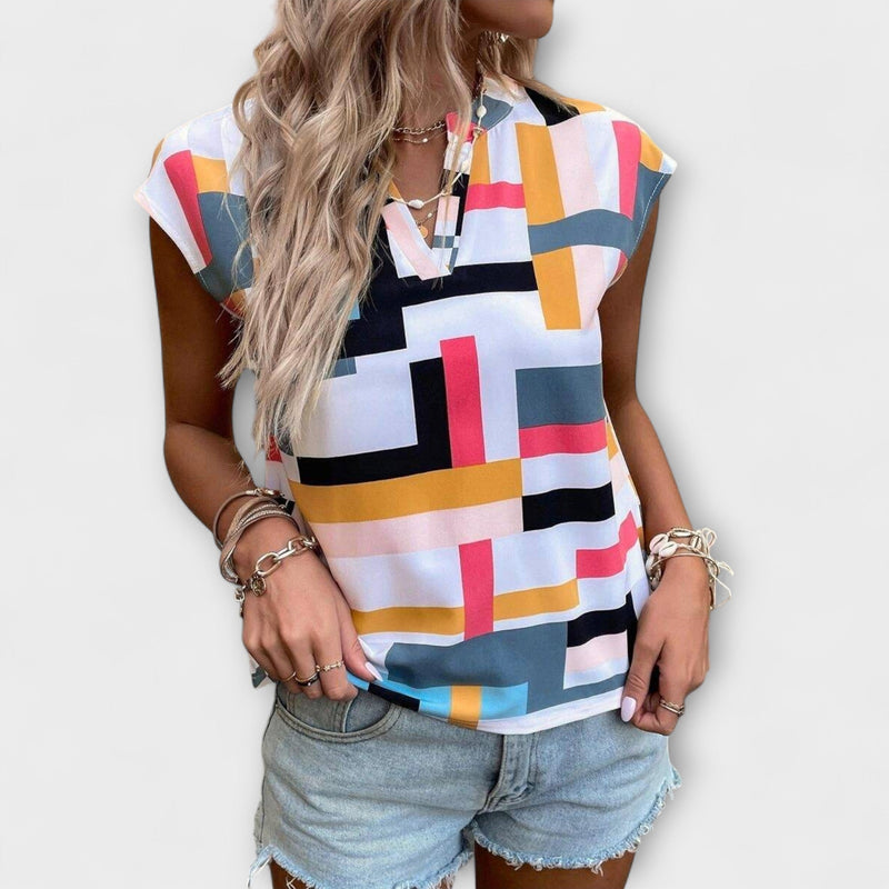 Chloe - Blusa a manica corta