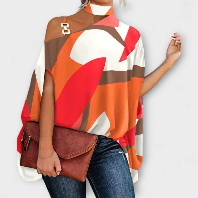 Blusa senza spalle per donne