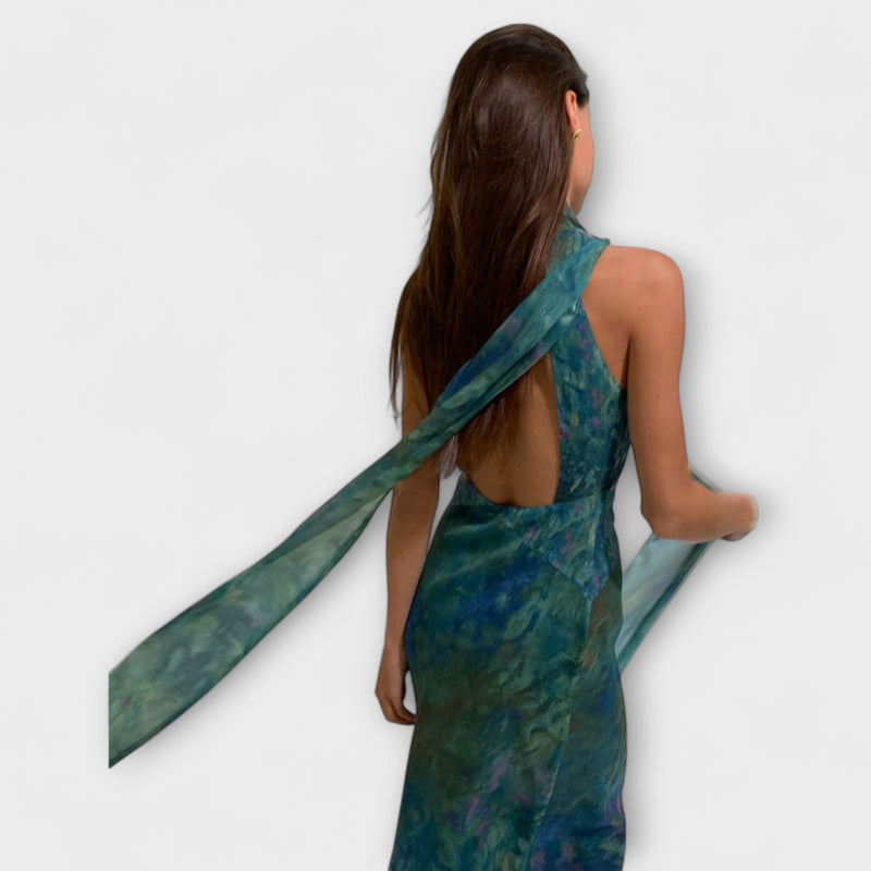 Maisie - Vestito Maxi Iris Monet