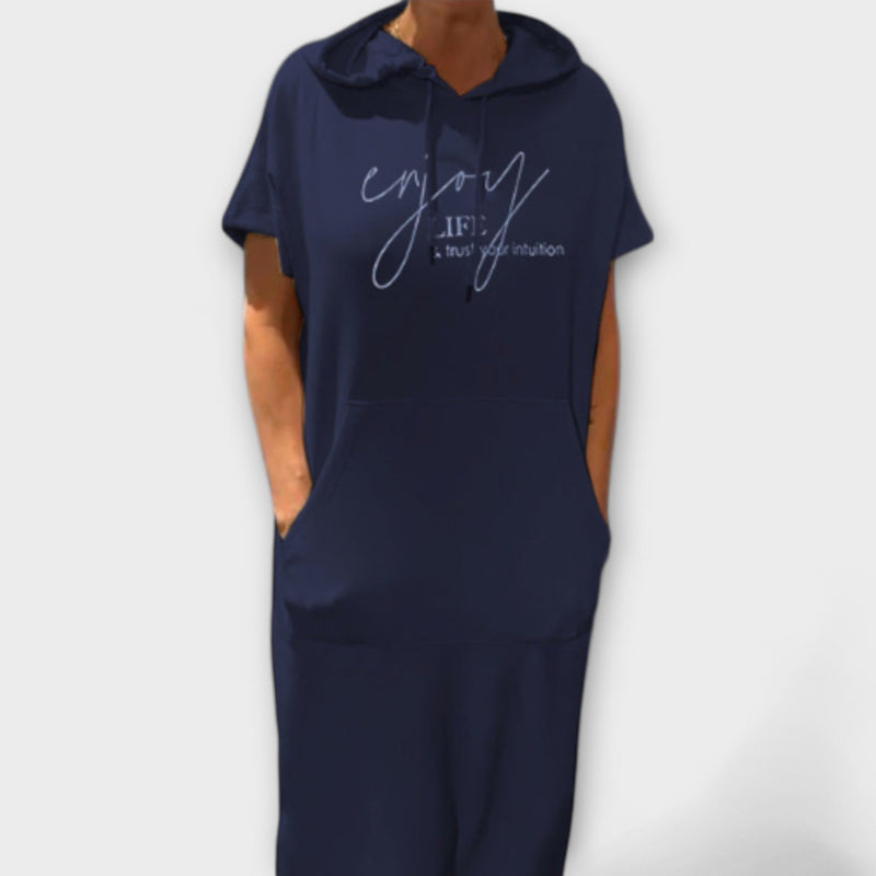 Daisy - Vestito con Cappuccio Rilassante