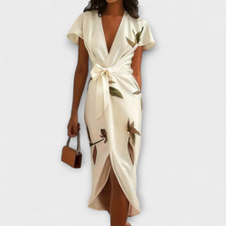 Abito Midi in Satin