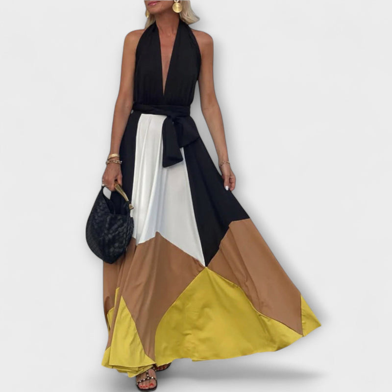 Nava - Vestito Lungo con Schiena Scoperta
