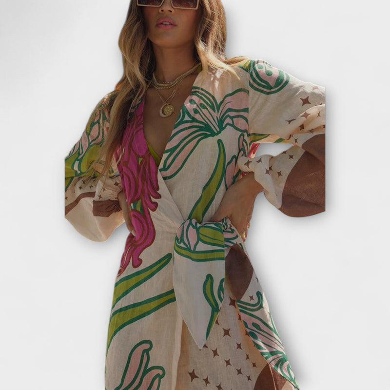 Tracey - Vestito Maxilungo con Vita