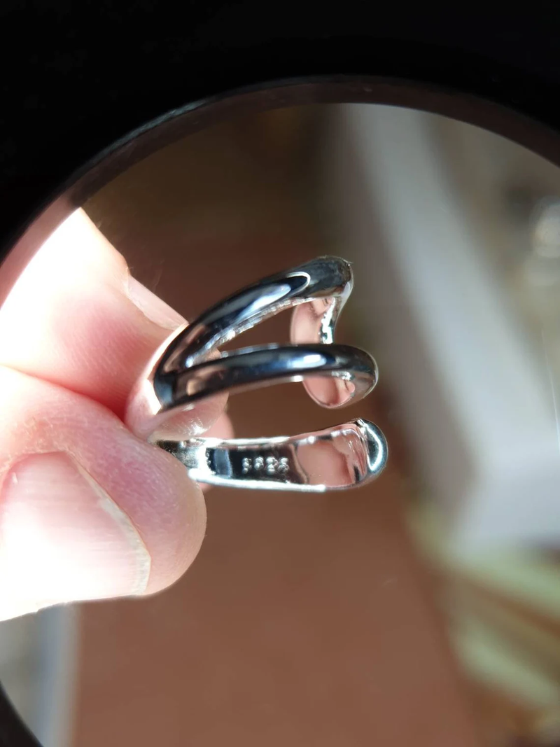 Anello regolabile elegante