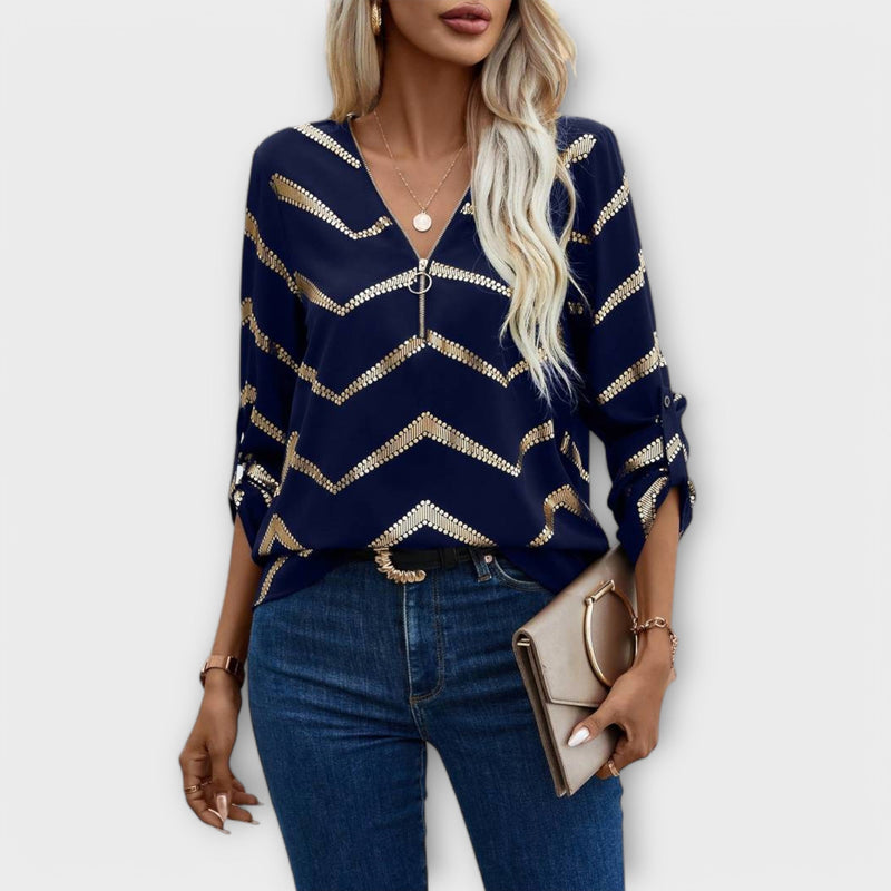 Emma - Blusa elegantemente atemporale