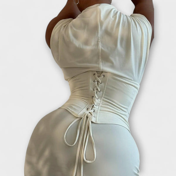 Vesper - Abito Maxikleid Senza Spalline