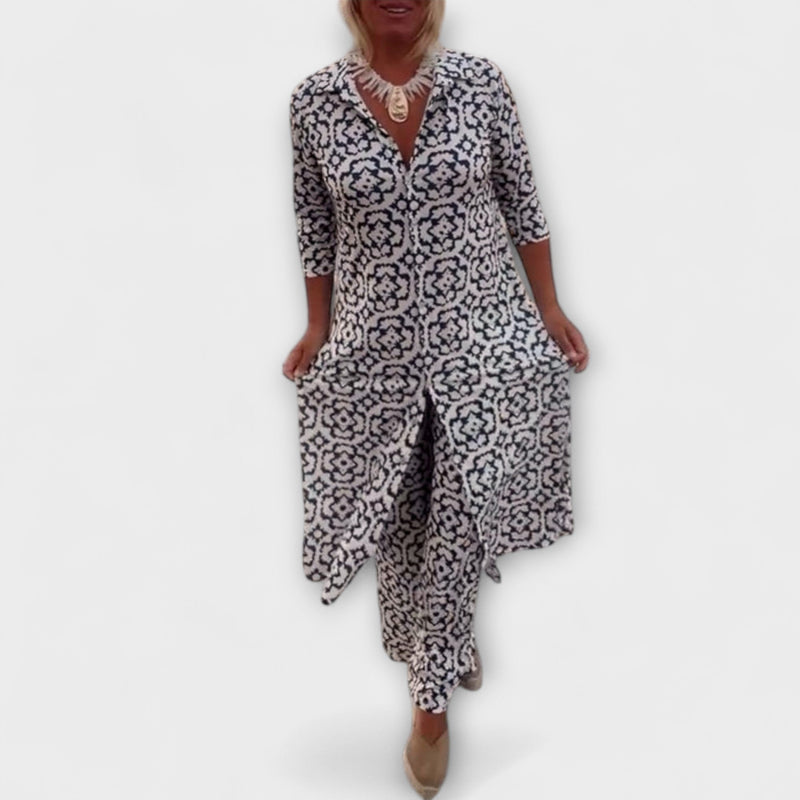 Camilla - Elegante Completo Geometrico