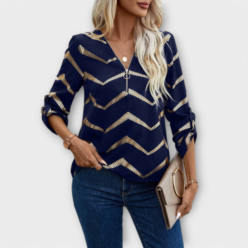 Emma - Blusa elegantemente atemporale