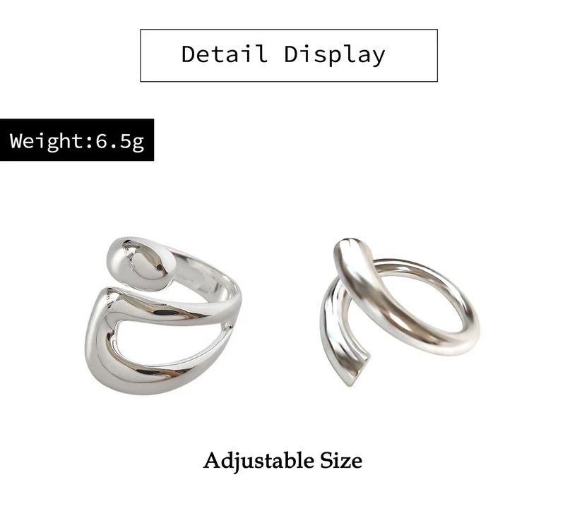 Anello regolabile elegante