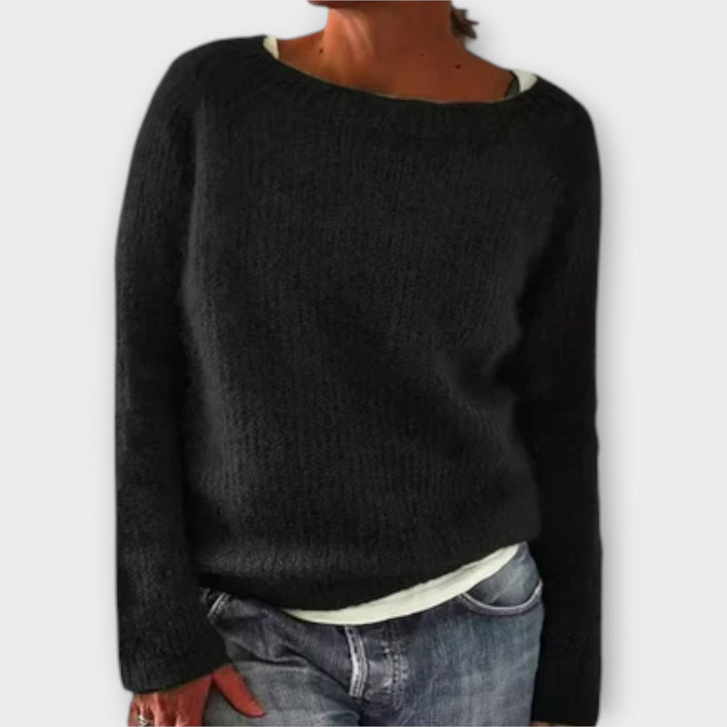 Regine – maglione a maglia di un solo colore