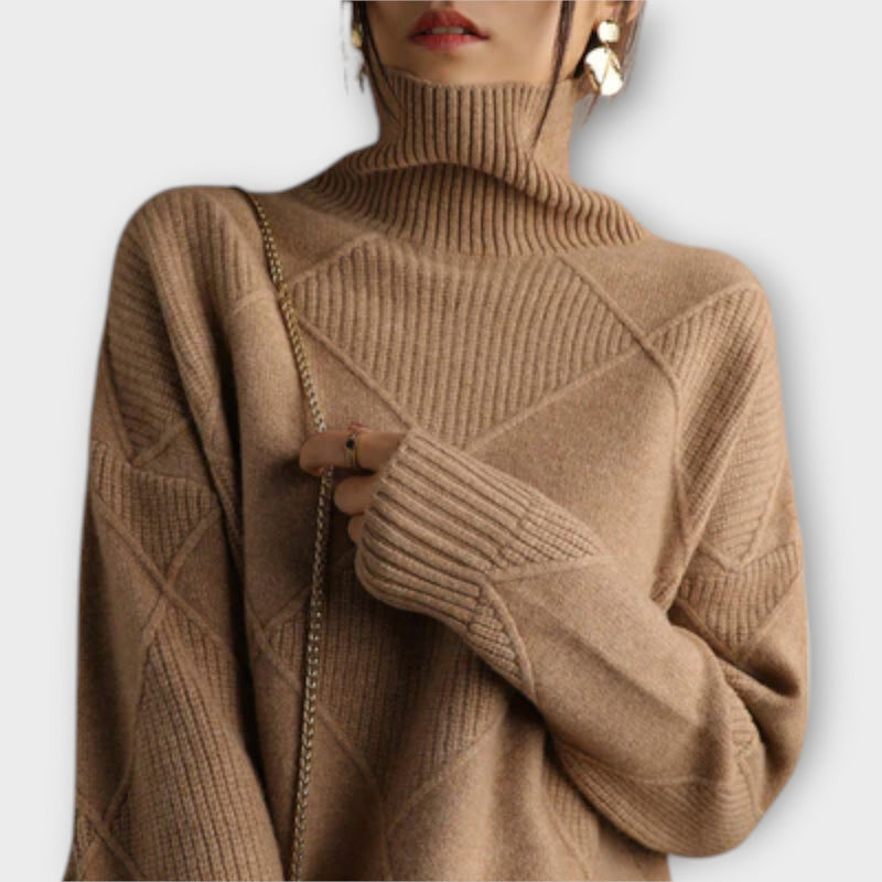 Melanie - Maglione a collo alto accogliente