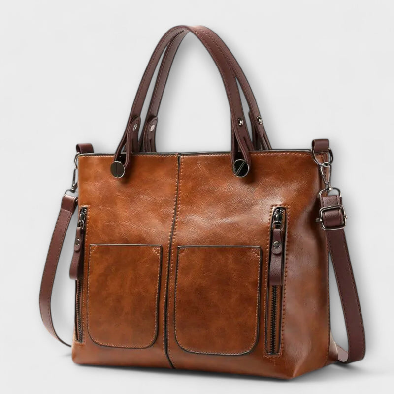 Lora. - Elegante borsa in pelle