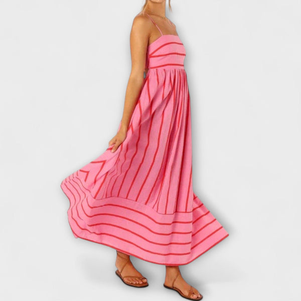 Svea - Maxi vestito in Bare Bloom