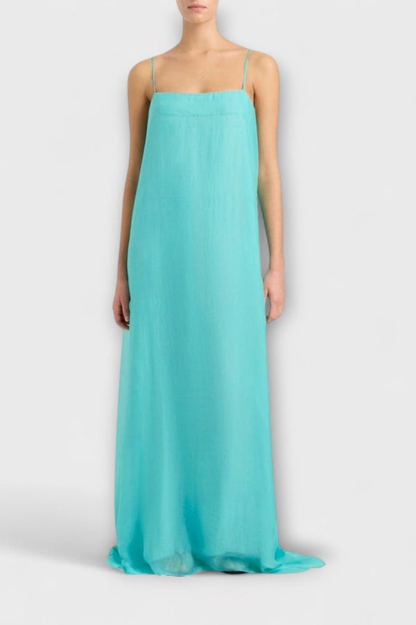 Madison - Elegante maxidress con spalline