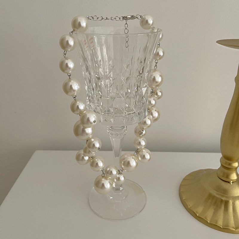 Incantevole collana di perle