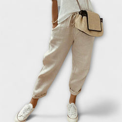 Bibi - Pantaloni in lino moderni e casual