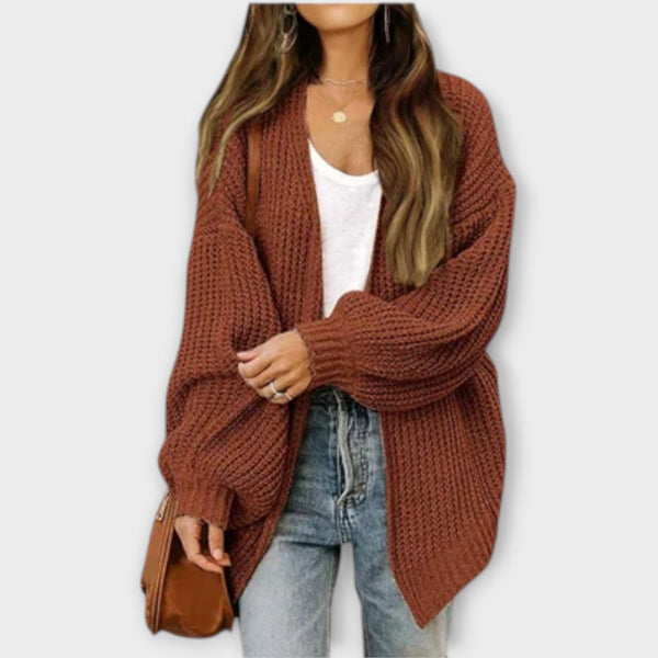 Leppa - Cardigan a maglia casual