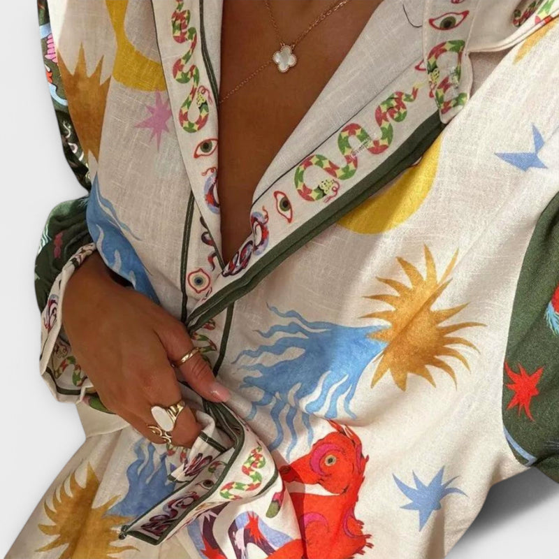 Stella - Elegante completo di due pezzi per donna