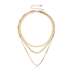 Collana a strati vintage di 3 pezzi