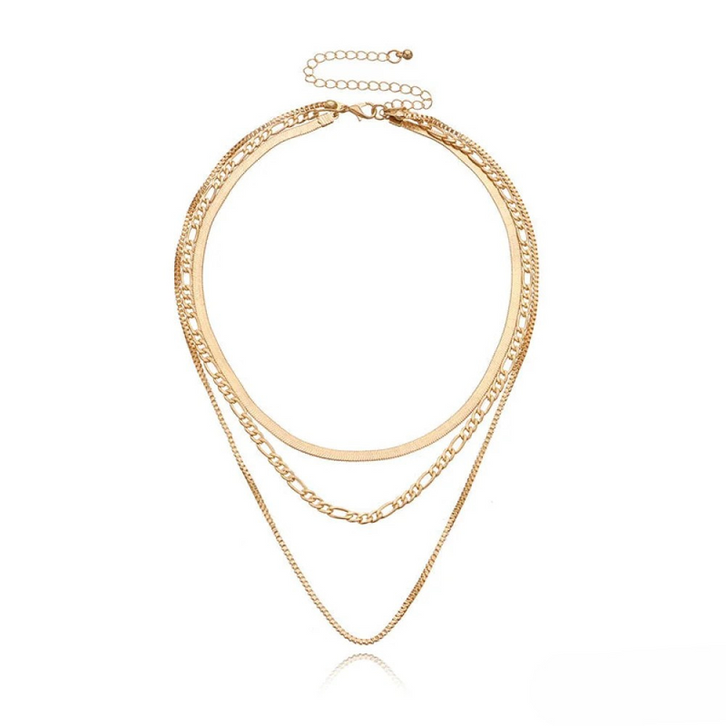 Collana a strati vintage di 3 pezzi