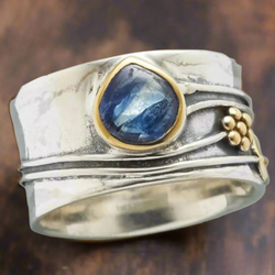 Anello di Meditazione in Gemme Bohemio