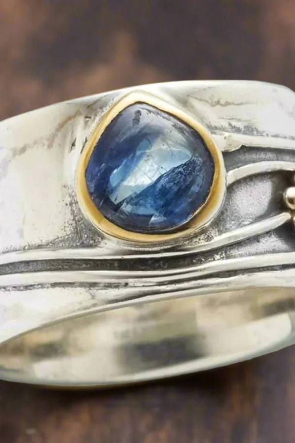 Anello di Meditazione in Gemme Bohemio