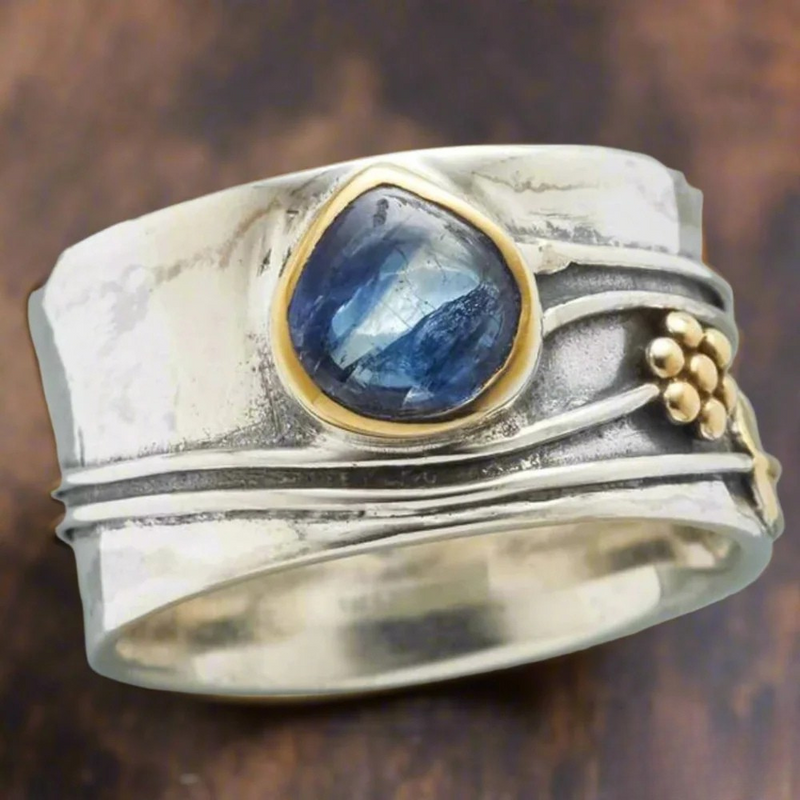 Anello di Meditazione in Gemme Bohemio