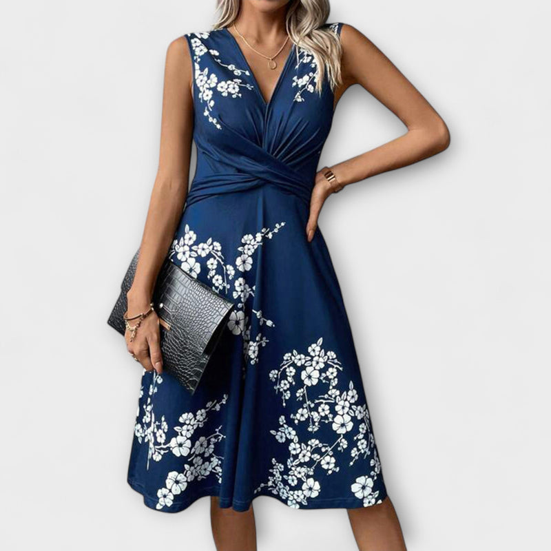 Lina - Vestito Estivo con Scollatura Incrociata