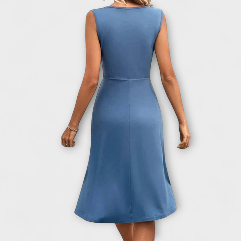Lina - Vestito Estivo con Scollatura Incrociata