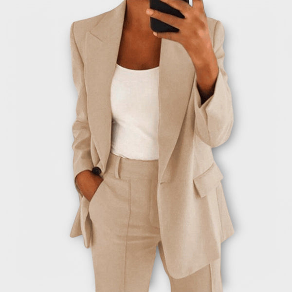Elegante completo di 2 pezzi per donne