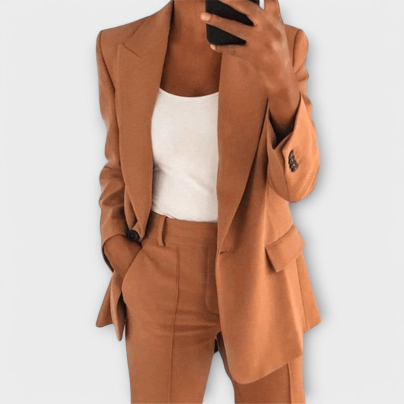 Elegante completo di 2 pezzi per donne