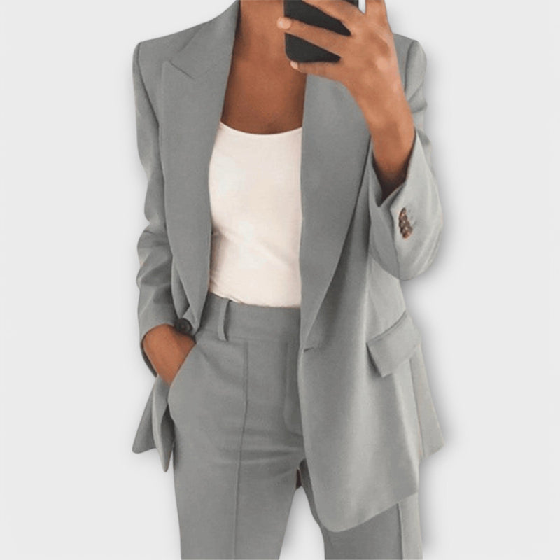 Elegante completo di 2 pezzi per donne
