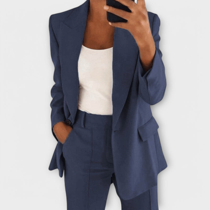 Elegante completo di 2 pezzi per donne