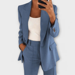 Elegante completo di 2 pezzi per donne