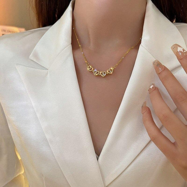 Collana quadrifoglio
