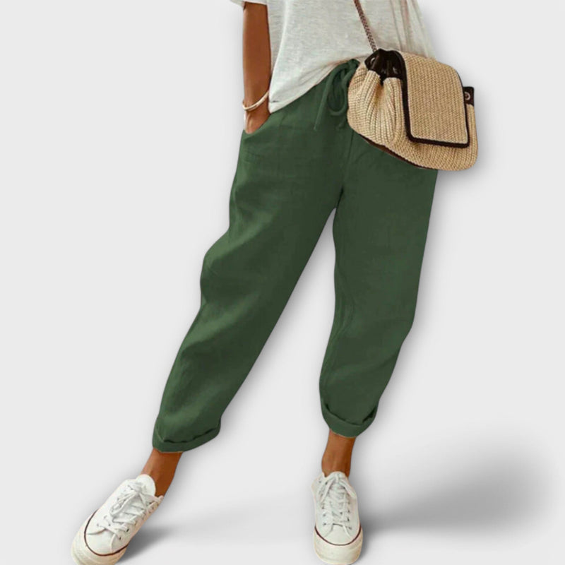 Bibi - Pantaloni in lino moderni e casual
