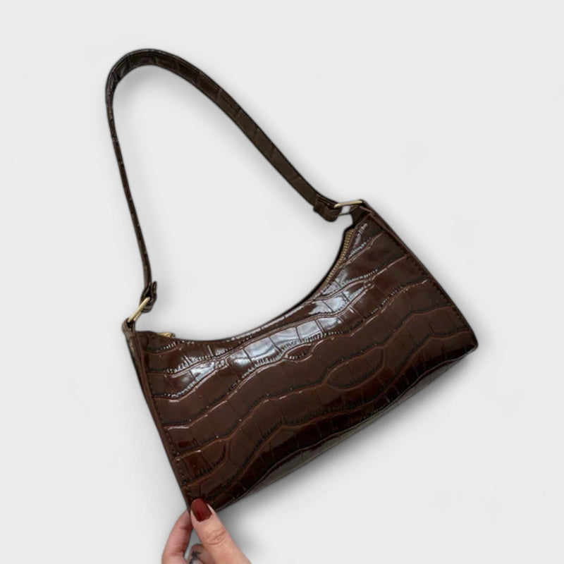 Lora. - Borsa in pelle lucida