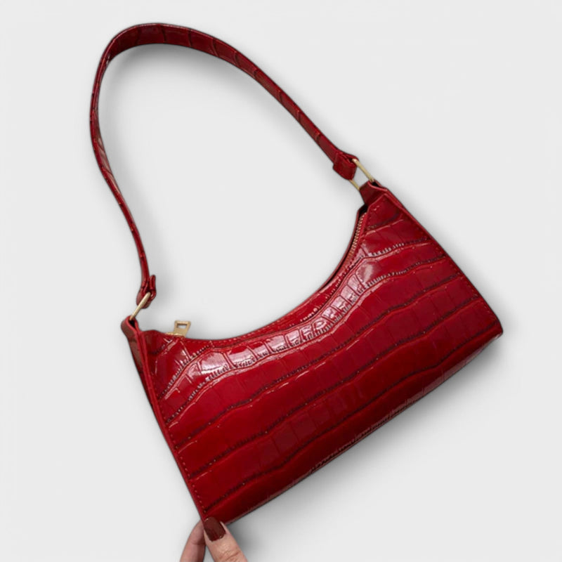 Lora. - Borsa in pelle lucida