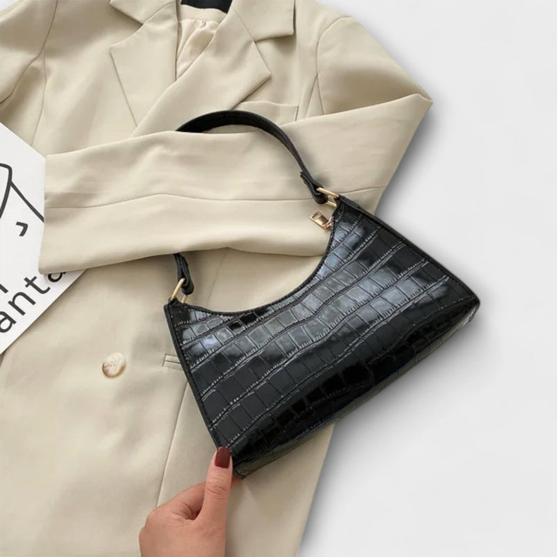 Lora. - Borsa in pelle lucida