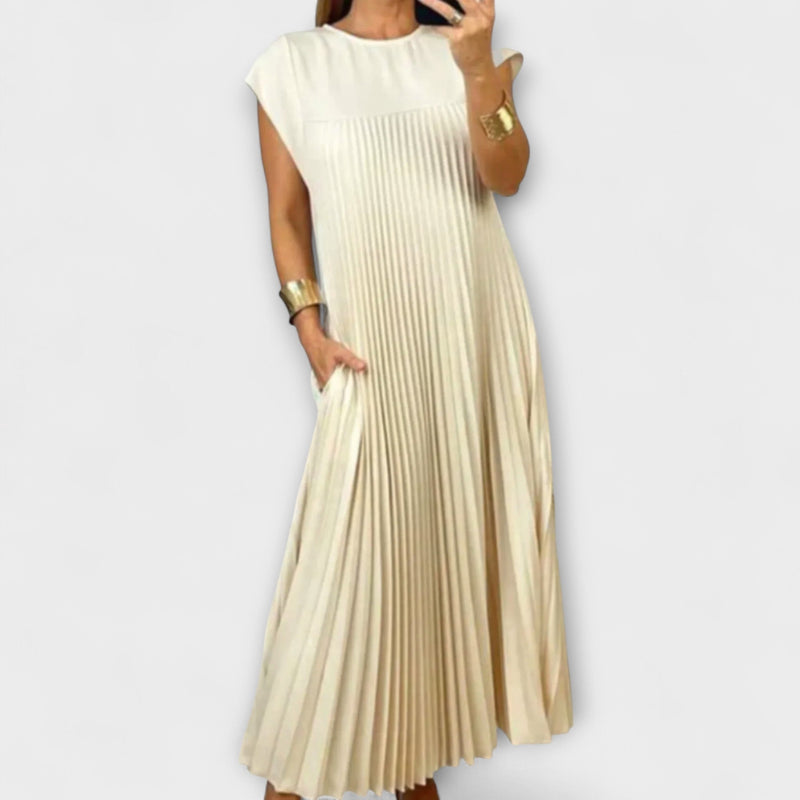 Zairelle – Elegante vestito plissettato