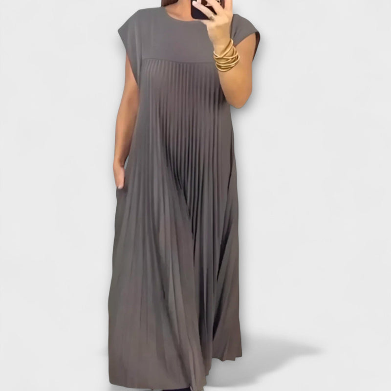 Zairelle – Elegante vestito plissettato