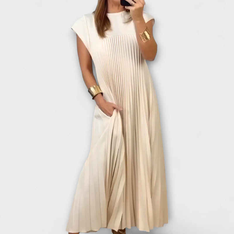 Zairelle – Elegante vestito plissettato